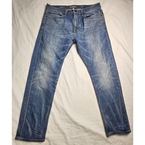 Goodfellow & Co Men's Tapered Jeans 36x30 Blue Total Flex Denim Casual Everyday